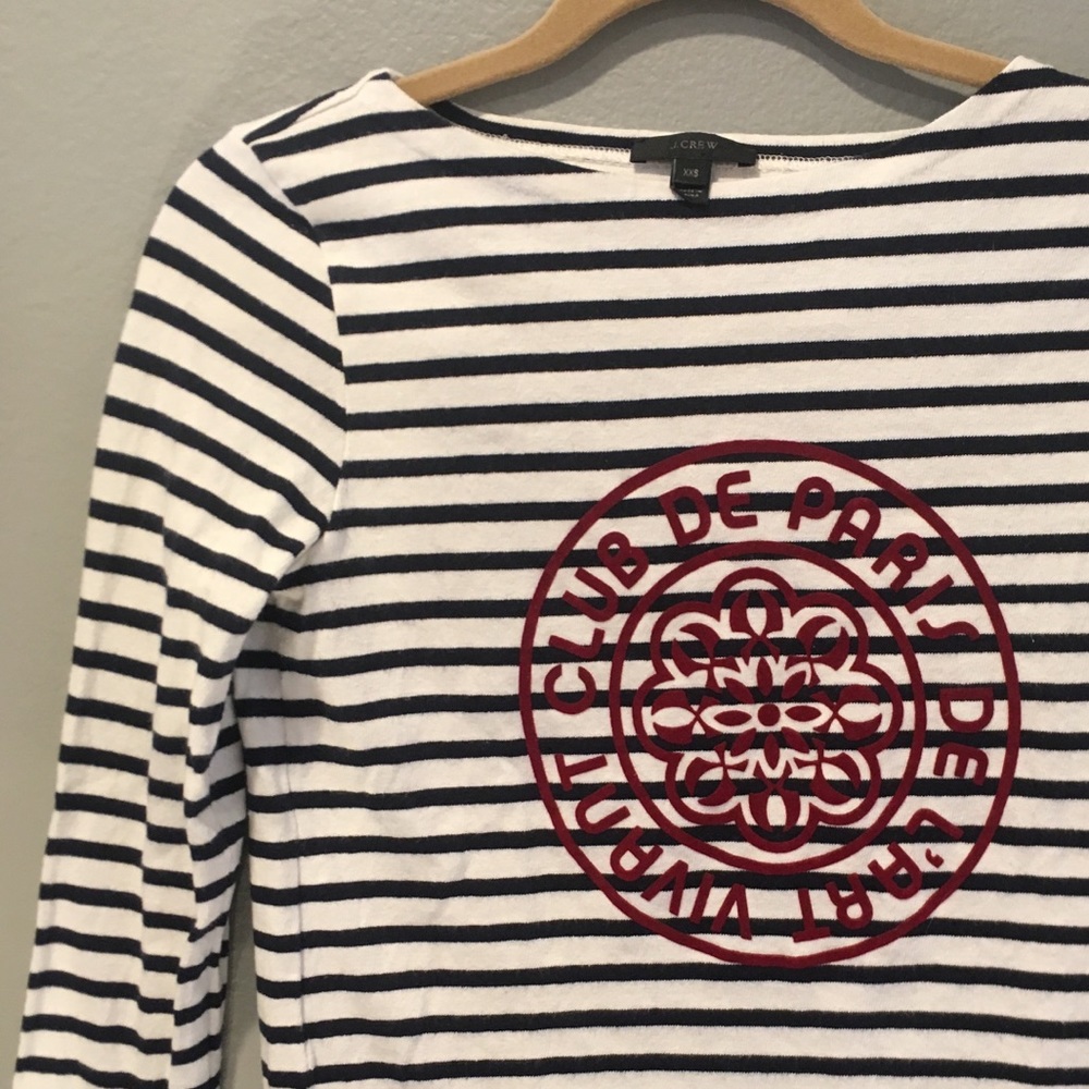 JCREW Stripped Long Sleeve
